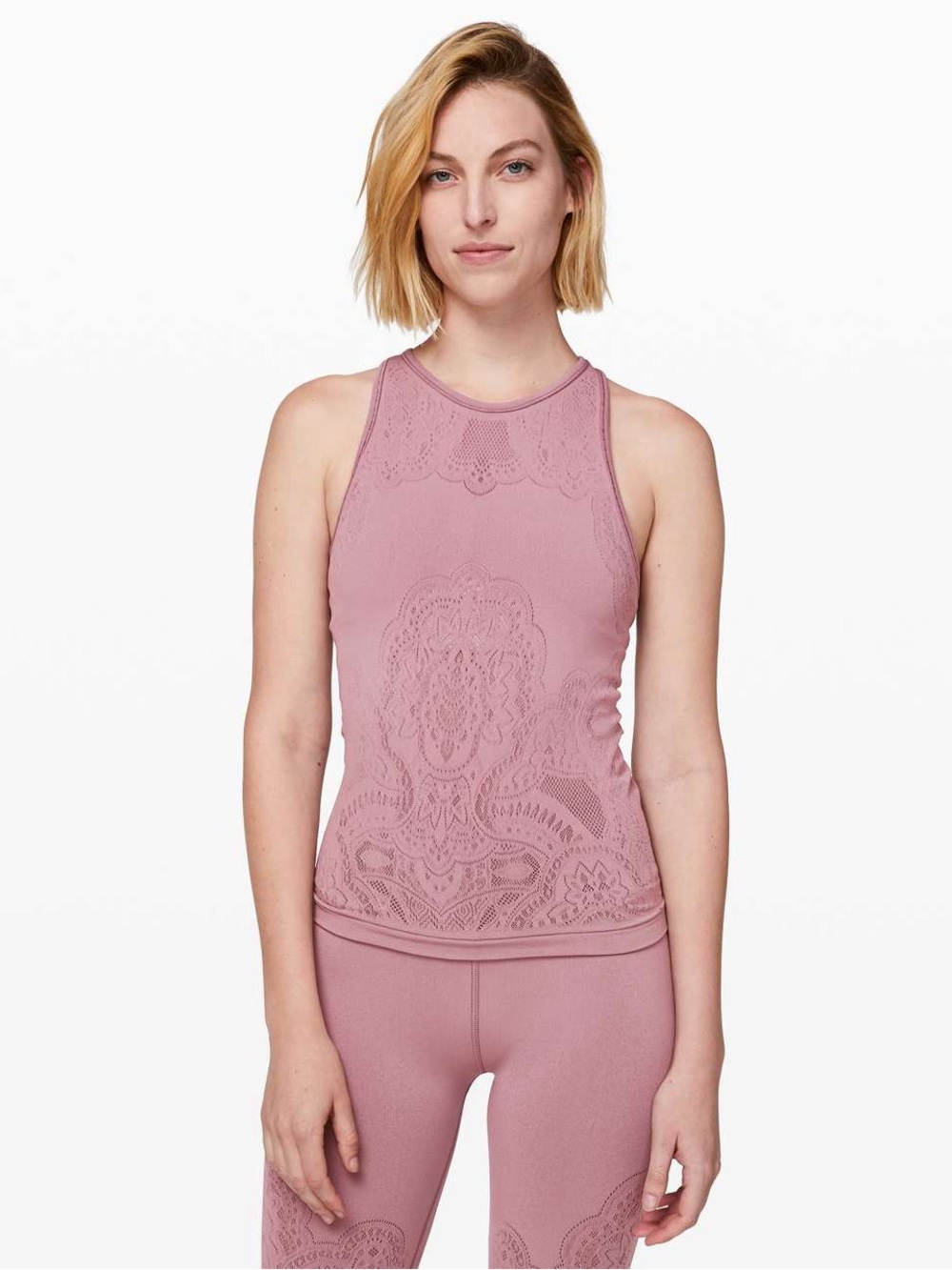 Lululemon Reveal Tank *Zen Expression
Vintage Mauve